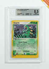 Pokemon BGS 8.5 Sceptile #011 Holo Ex Ruby & Sapphire 2003 English