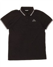 Polo uomo KAPPA XL cotone nero