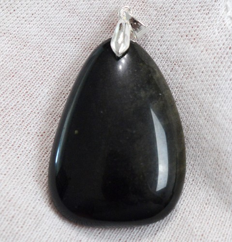 Obsidiana dorata 130 carati - obsidiana,