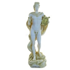 Statua antico dio greco apollo - antico,
