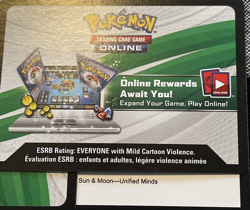 10x pokemon tcgo unified minds - pokemon,