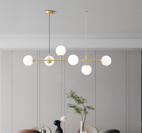 Lampadario sospensione 6 - lampadario, a