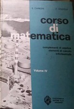 CORSO DI MATEMATICA 4 x Scuola