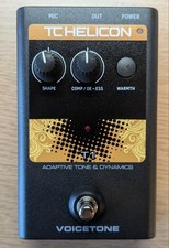 TC-Helicon VoiceTone T1 Compressore Effetti Vocali De-Esser EQ 