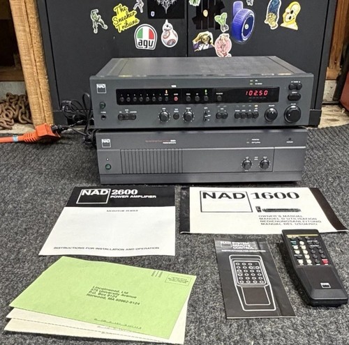 Nad 1600 preamp tuner 2600a - tuner,