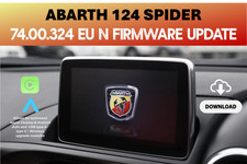 Aggiornamento firmware Fiat & Abarth 124 Spider 74.00.324 EU N + supporto