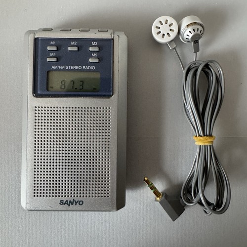 Auricolari radio tascabile