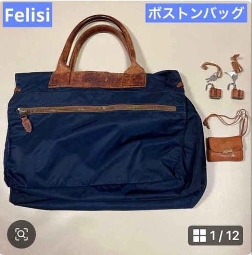 Borsa felisi boston blu navy - felisi,