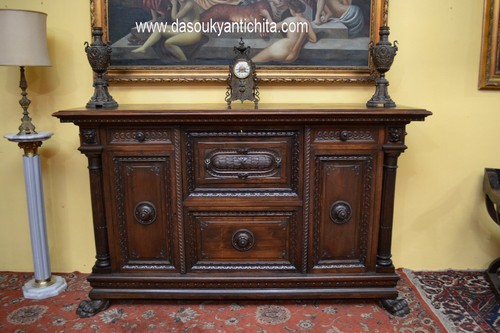 Credenza tre sportelli stile - credenza, a