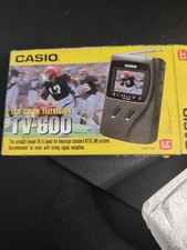 Vintage Casio TV-600 portatile