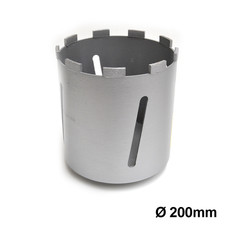 Fresa foretto al diamante per