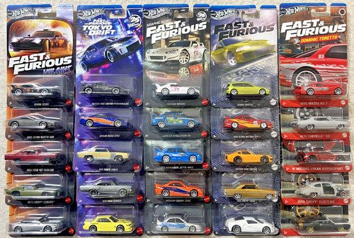Lotto set auto hot wheel - set,
