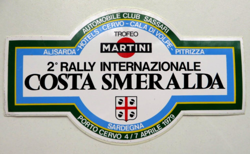 Adesivo vintage rally - vintage,