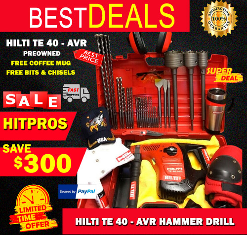Hilti avr usato pezzi - 40-avr,, usato,