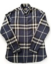 Camicia uomo Burberry Brit multicolore Nova check cotone manica lunga taglia M ottime condizioni