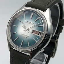 Orologio Uomo Vintage 1974 Citizen COSMOTRON ELECTRONIC Vetro Tagliato Giappone #2111