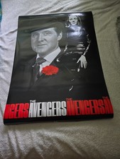 Poster grande The Avengers TV Show MISURE 900MM 600MM retrò vintage