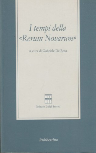 Tempi della rerum novarum - i,
