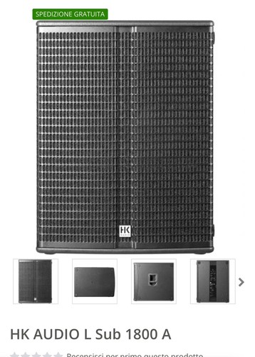 Audio sub 1800 a - audio,