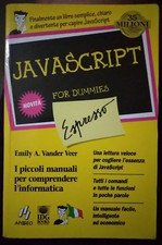 Vander Veer JAVASCRIPT FOR DUMMIES ESPRESSO Apogeo 1997