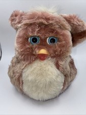 2005 Tiger Furby Emoto-tronic Hasbro 59294 Rosso Velluto Occhi Blu, RARO, LEGGI