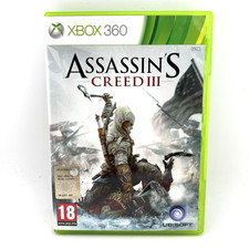 ASSASSIN’S CREED III 3 gioco PAL ITALIANO COMPLETO per microsoft XBOX 360 usato