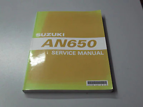 Manuale servizio suzuki an - suzuki,