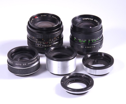 Lot m42 objectifs 35mm 28mm - objectifs,