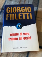 Niente di vero tranne gli occhi- Giorgio Faletti- Baldini 2004-Libro thriller