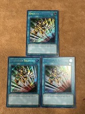 🔥 3x YUGIOH Teletrasporto