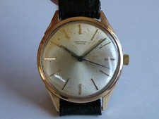 UNIVERSAL GENEVE-MANUALE-ORO ROSA 18 KT(0,750)-1961-CAL.1005-ORIGINALE-RARISSIMO