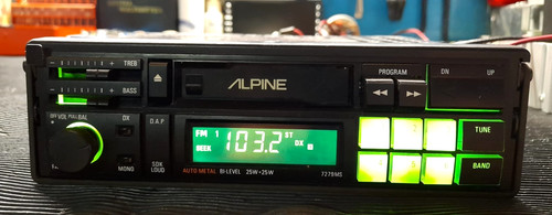 Autoradio epoca alpine - d'epoca,