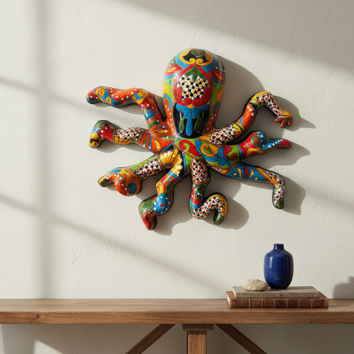 Arte parete polpo - da,
