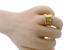 Anello Bvlgari in oro giallo