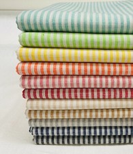 Tessuto lino righe - di,