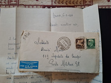 Lettera con testo da Genova