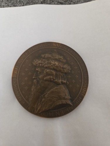 Medaglia bronzo francia 1900 - bronzo,