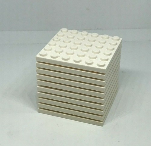 Lego 10x piastra - lego:, rif