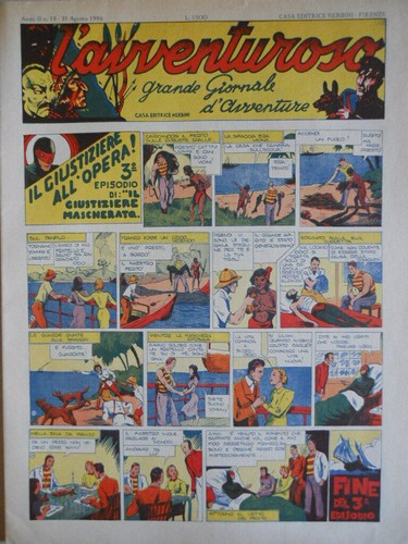 Avventuroso grande giornale - grande,