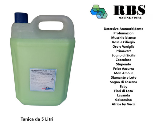 Detersivo liquido ammorbidente - detersivo,