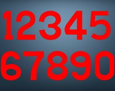 NUMERI PER MAGLIA CALCIO ANNI