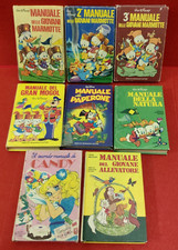 LOTTO MANUALI MONDADORI DISNEY PAPERONE GIOVANI MARMOTTE GRAN MOGOL CANDY NATURA