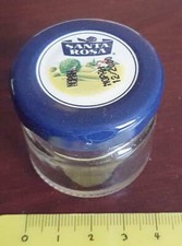 VASETTO SANTA ROSA marmellata confettura vaso vetro barattolo VUOTO empty jar