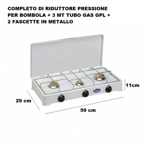 Parker fornello tre fuochi - fornello,