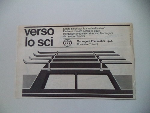 Advertising pubblicità 1967 - advertising,
