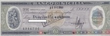 Siracusa - Assegno del Banco