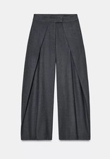 Pantalone ZARA gessato ampio