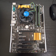 CPU PROCESSORE INTEL CORE i7-4770 3.40GHz + SCHEDA MADRE  GA-Z97P-D3 + RAM 32GB