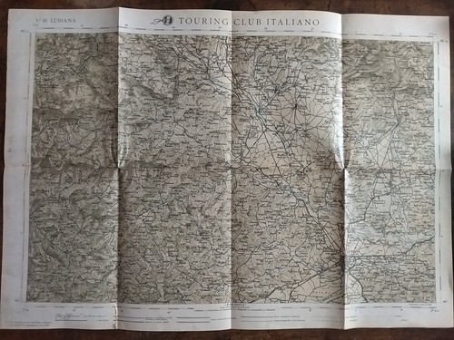 Mappa guerra 1917 lubiana - 1917,