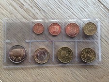 SERIETTA SPAGNA 2008 DA 1 CENT. A 2 EURO - FDC DA ROTOLINI ZECCA